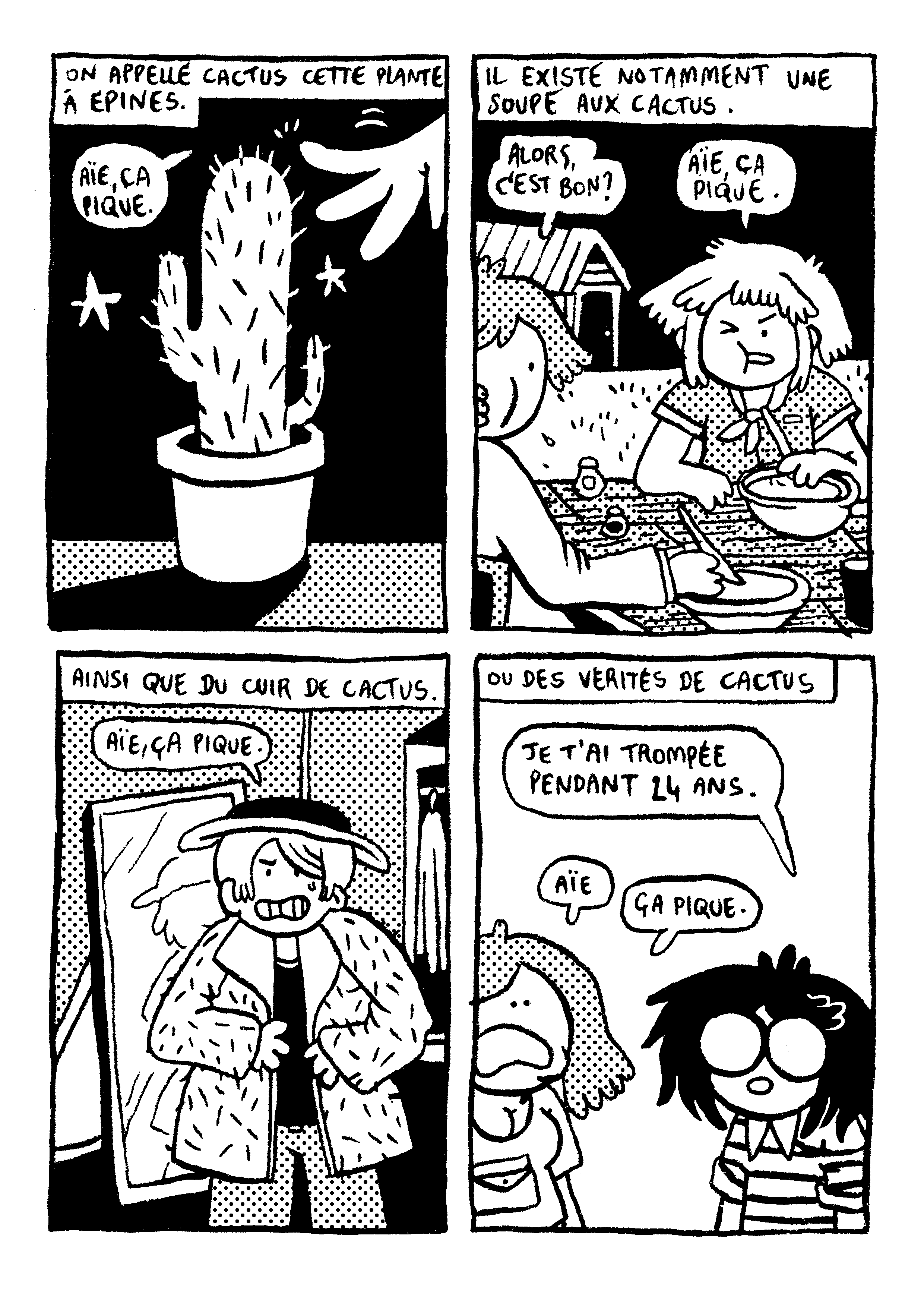 - Ne rien savoir sur tout plein de choses- page 17