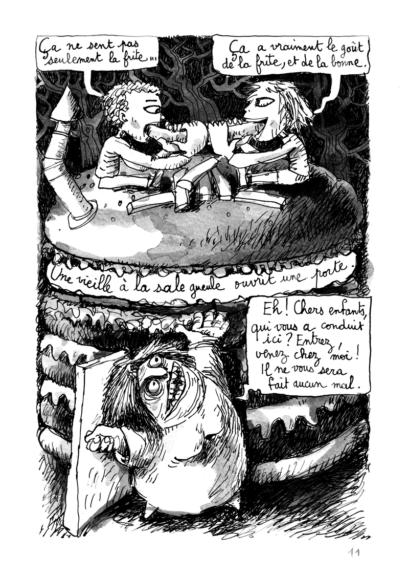 - Pas de pain d'épices pour Hansel et Gretel- page 12