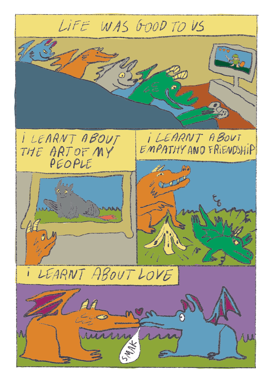 - Why dragons do what they do- page 14