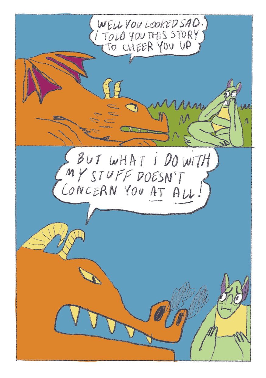 - Why dragons do what they do- page 19
