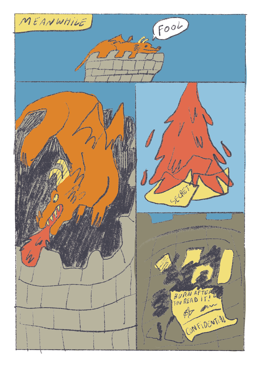 - Why dragons do what they do- page 24