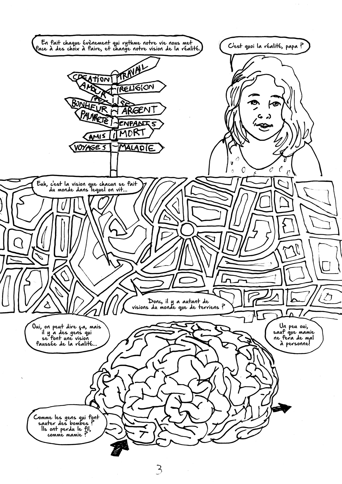 - Le labyrinthe- page 3