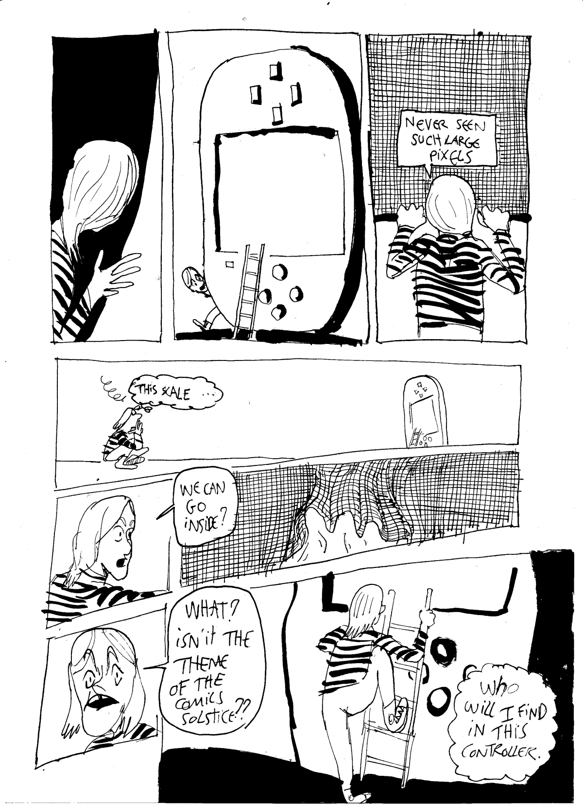- Sally at the cinema- page 7
