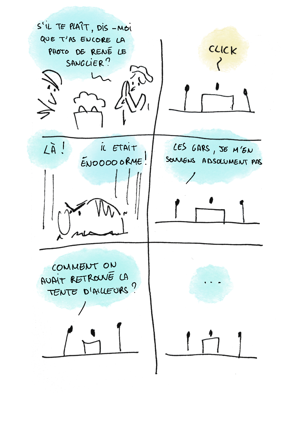 - Mais où est donc cette foutue tente ?- page 5