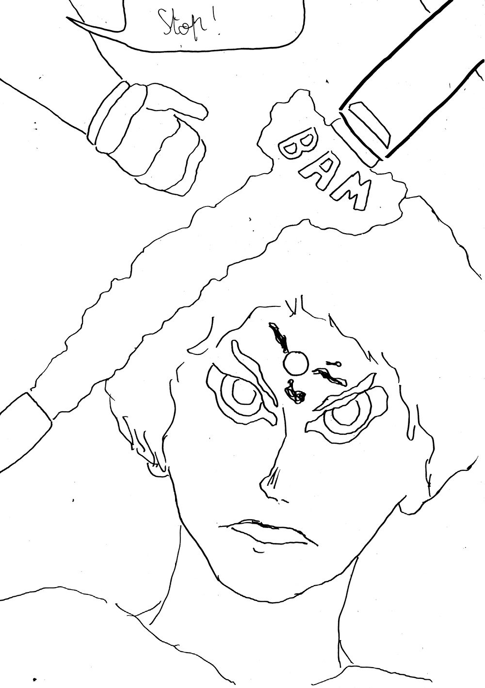 - Stray Bullet- page 6