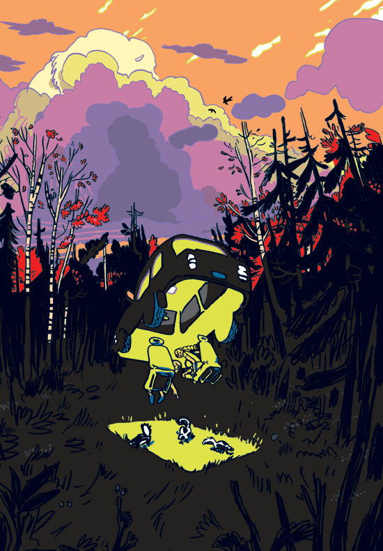 - conflit d'horaire avec un enfant qui habite sur la Lune- page 1