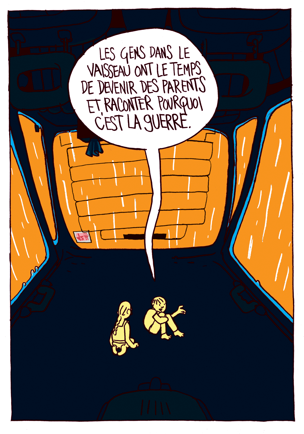 - conflit d'horaire avec un enfant qui habite sur la Lune- page 5