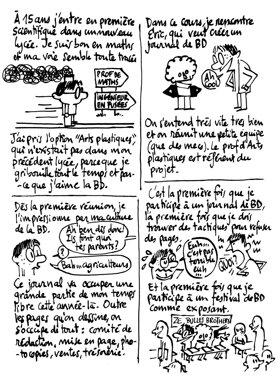 - Et marge à l'ombre- page 1