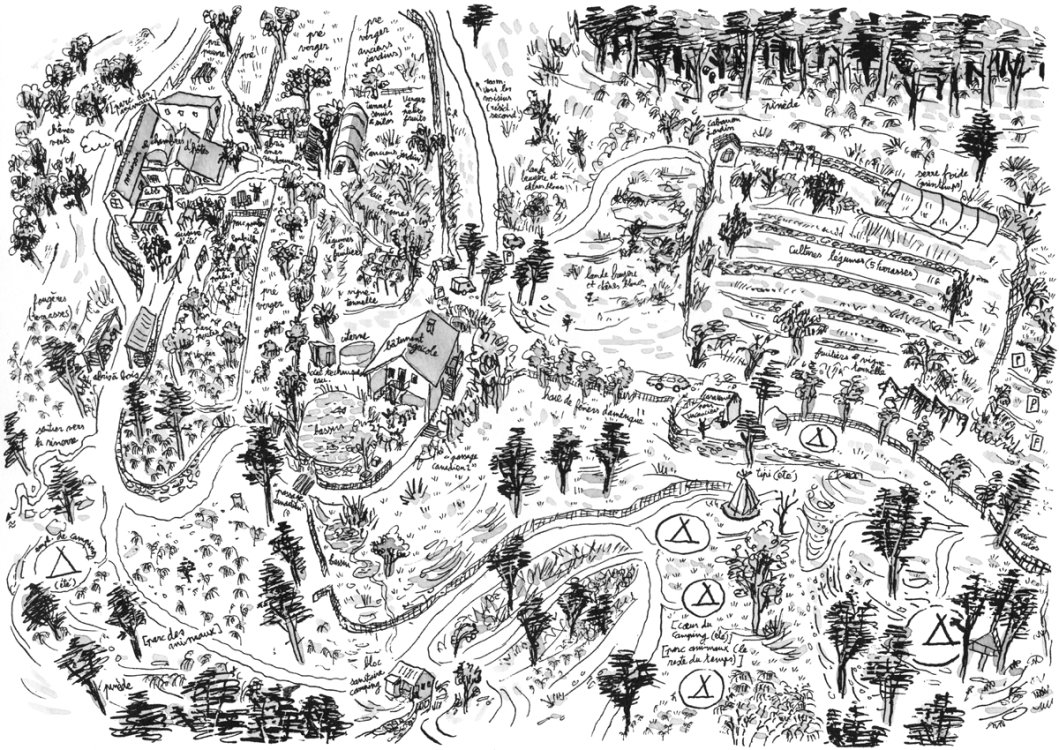 Balthazar Kittler-Sagnol - VUE DU DOMAINE - Carnet de cambroussepage 1