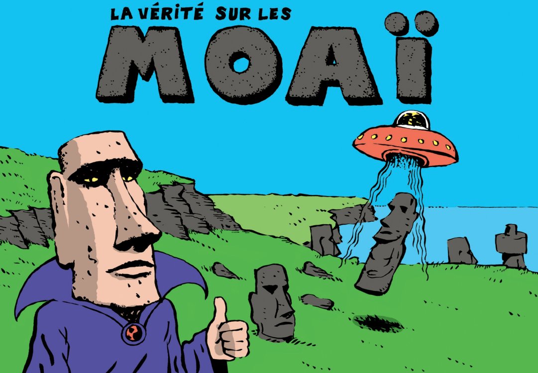 Guy Pradel - La vérité sur les Moaïpage 1