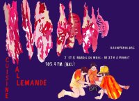 Affiche Cuisine Allemande par Stéphanie Paulus