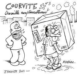 Courvite - travaille exeptionnellement par 