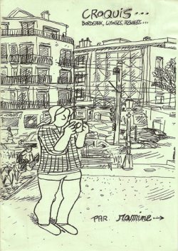 Croquis...  Bordeaux, Limoges, Rennes... par 