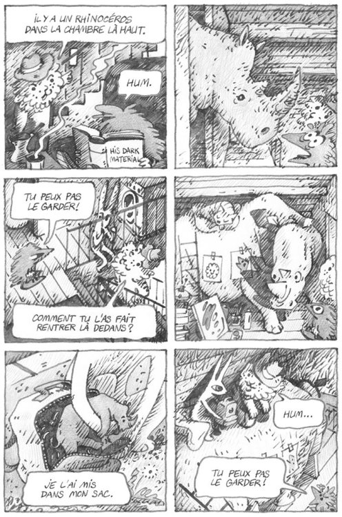 Olivia Faliph - Il y a un rhinocéros dans la chambrepage 6