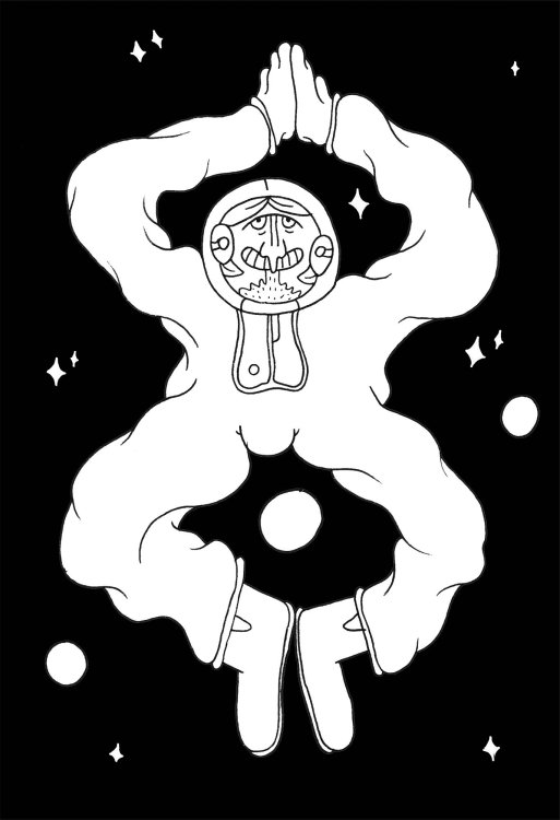  Bastien-Christophe - This is the story of Robots cleaning up a spaceship and a Guy who gets bored in space.page 11