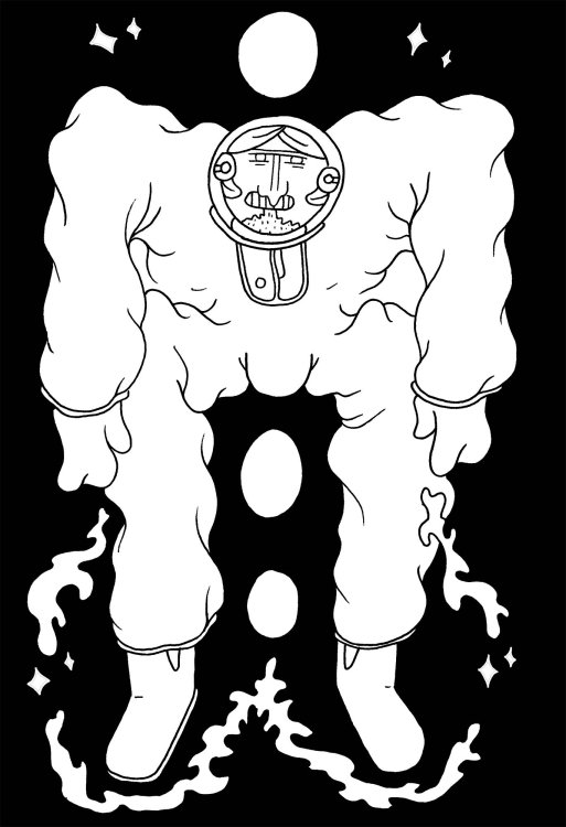  Bastien-Christophe - This is the story of Robots cleaning up a spaceship and a Guy who gets bored in space.page 14