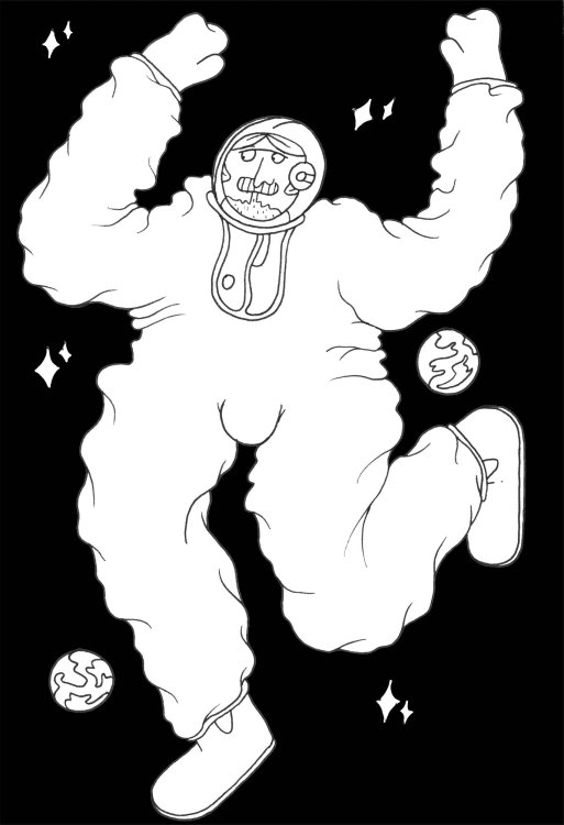  Bastien-Christophe - This is the story of Robots cleaning up a spaceship and a Guy who gets bored in space.page 21