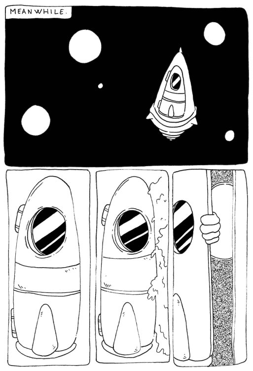  Bastien-Christophe - This is the story of Robots cleaning up a spaceship and a Guy who gets bored in space.page 7