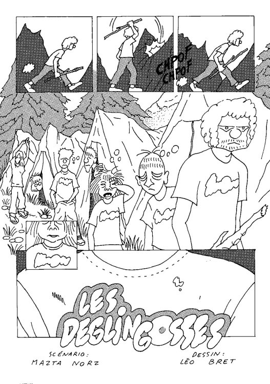 Léo Bret - Les déglingossespage 4