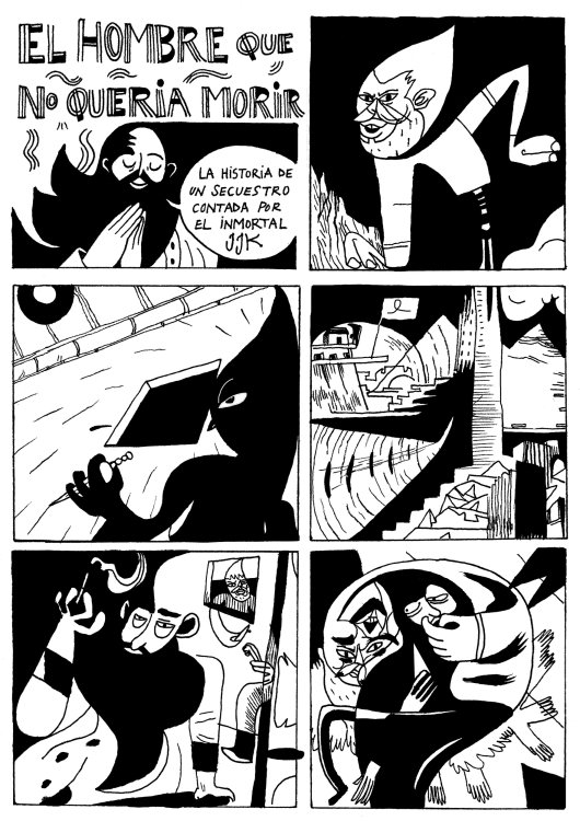 Jojo Kourtex - El hombre que no queria morirpage 1