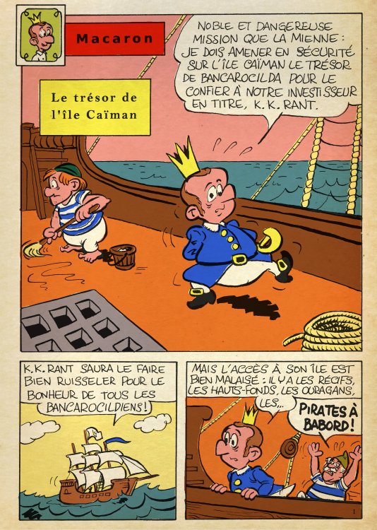 Didier Naud - Le trésor de l'île Caïmanpage 1