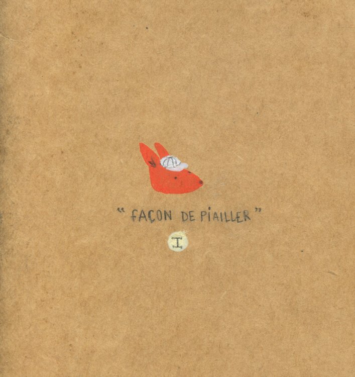 Bastien Quignon - FACON DE PIAILLERpage 1