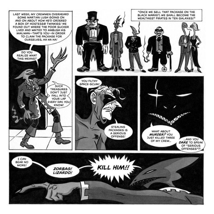 Dan Christensen - AIR MALE, THE INTERGALACTIC MAILMAN VS. THE SPACE PIRATESpage 3