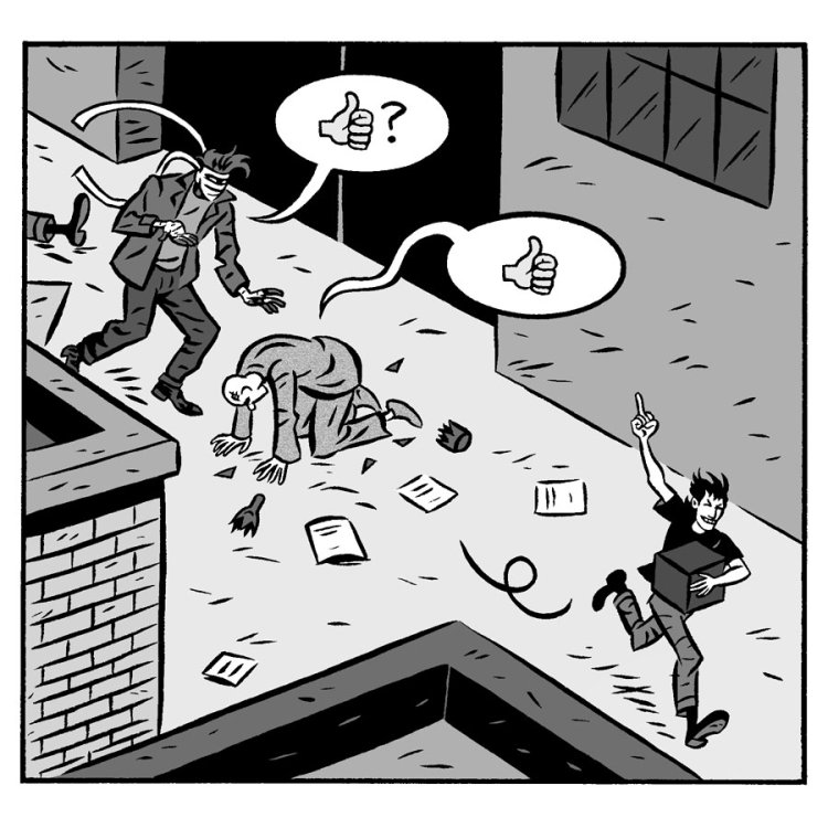 Dan Christensen - THE DELIVERY (Inktober 2019)page 8