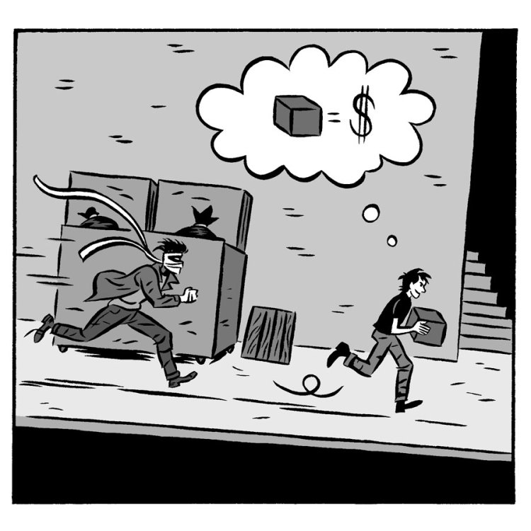 Dan Christensen - THE DELIVERY (Inktober 2019)page 14