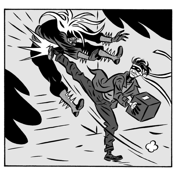 Dan Christensen - THE DELIVERY (Inktober 2019)page 18