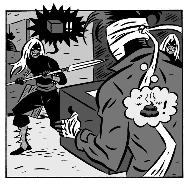 Dan Christensen - THE DELIVERY (Inktober 2019)page 20