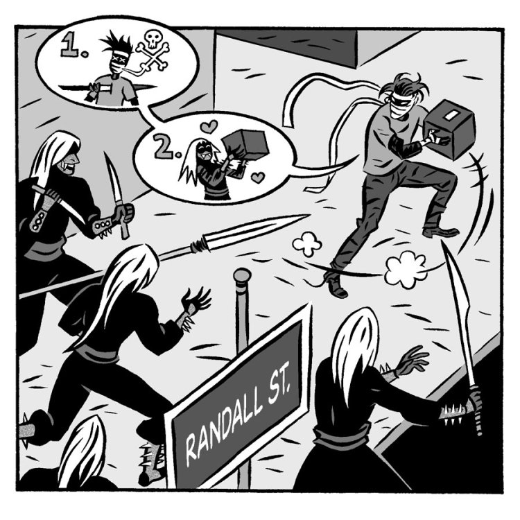 Dan Christensen - THE DELIVERY (Inktober 2019)page 25