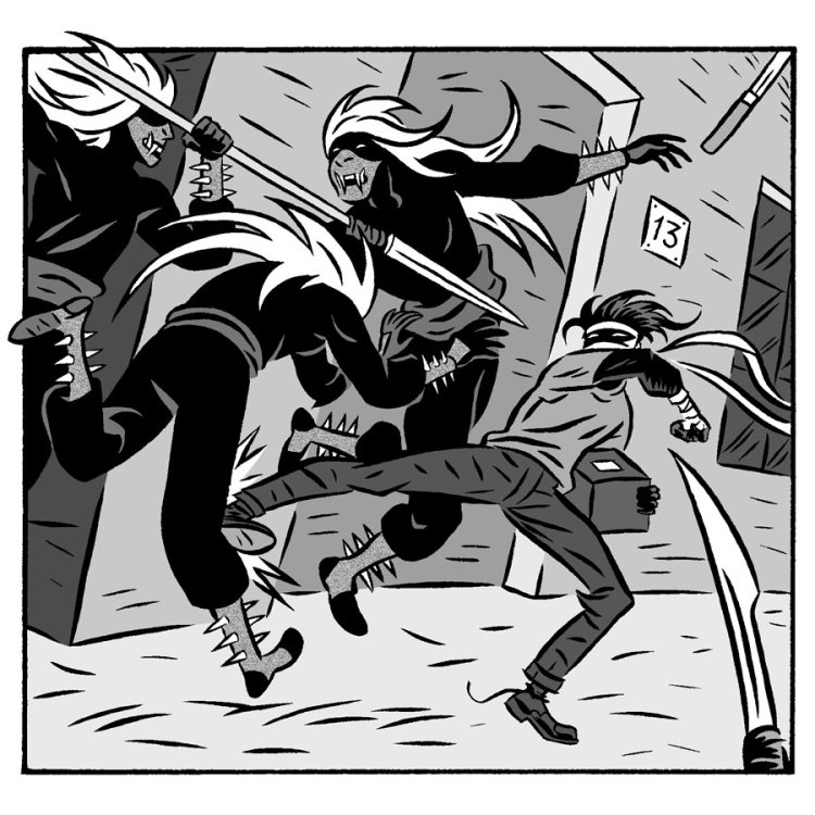 Dan Christensen - THE DELIVERY (Inktober 2019)page 26